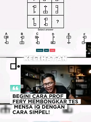 Cara Simpel Menguji IQ bersama Ferry Irwandi