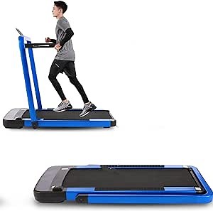 ANCHEER 2 in 1 Folding Desk Treadmill, Installation Free, 265 lbs Capacity, Portable Under Desk Treadmill, Electric Running Treadmill Walking Exercise Machine for Home
