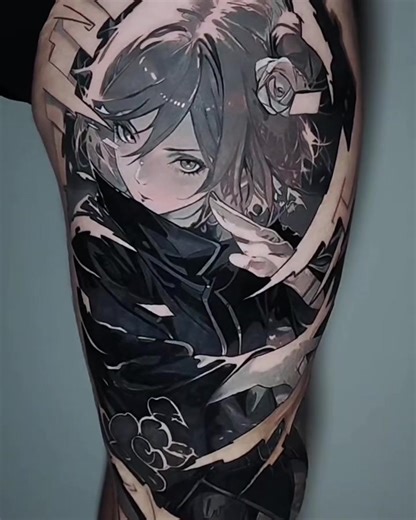 Creative Cartoon Anime Tattoo Ideas for Fans
