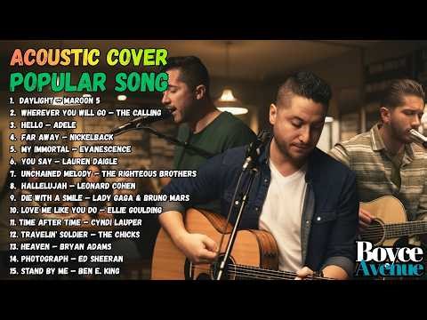 Top Acoustic Cover Songs 2026 | Best of Boyce Avenue Style | Relaxing Guitar Playlist | Daylight