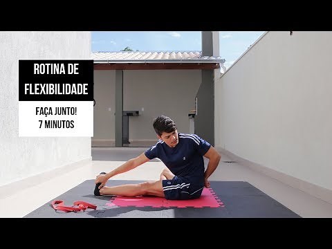 Rotina de Flexibilidade para tocar nos pés (7 minutos) FAÇA JUNTO | Iniciantes