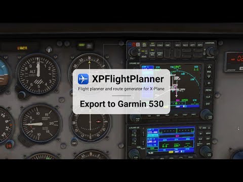 Import flight plan into X-Plane Garmin 530