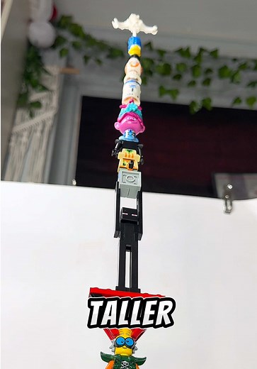 The Tallest LEGO Minifigure Problem is SOLVED #lego #legos #tiktok