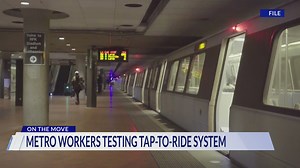 WMATA tests tap-to-ride system