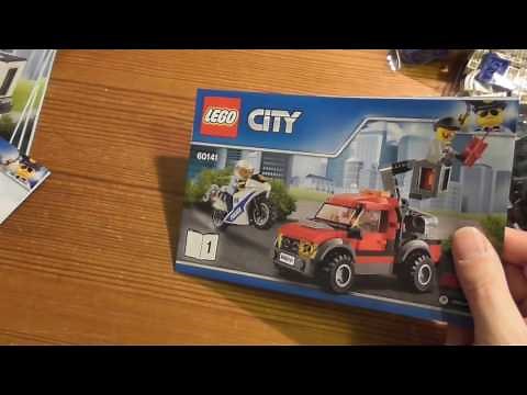 Unboxing Lego City Police Station 60141