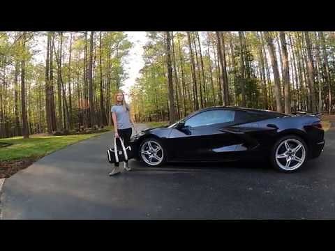 Access to storage in the 2020 C8 Corvette - No frunk!