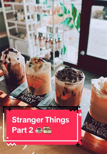 Stranger Things Coffee Flight Part 2 Experience