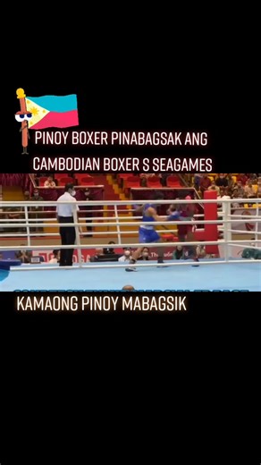 Pinoy Boxer Pinabagsak ang Cambodian Boxers sa SEAGames