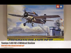 Tamiya 1:48 Grumman F4F-4 Wildcat Review - One of Tamiyas Best?