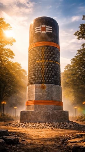Sonu Kumar on Instagram: "33 Feet. One Piece. Carved from a single stone. Blessed by Mahadev. Arriving in Bihar. 🕉️ #Mahadev #Shivling #SanatanDharma AI-generated content. No intent to misrepresent religious sentiments."
