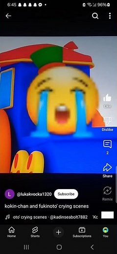 Kokin Chan and Angry Alien Crying Scenes