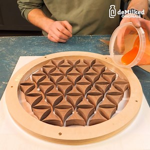 156K views · 703 reactions | Colorful Rainbow Clock DIY | DeMilked | Facebook