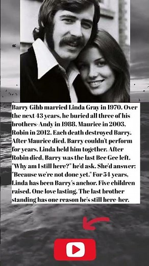 The Love That Helped Barry Gibb Endure #inspiringstory #emotionalstory