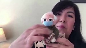 Crocheted doll of Bernie Sanders meme raises $40,000 for charity