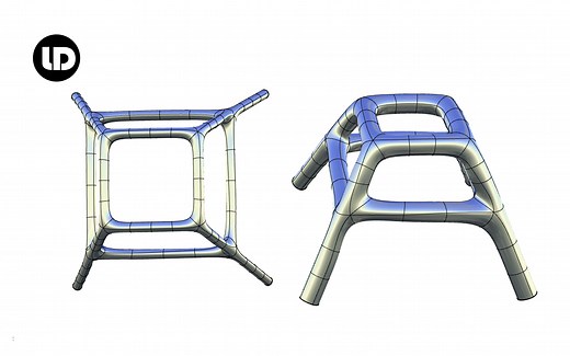 Rhino7犀牛圆管结构建模过程(multipipe命令)