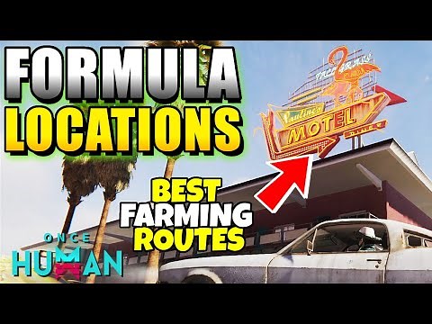 Once Human Best Formula Locations & Farming Routes (Where To Find Formulas in Once Human)