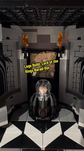Building Barad-Dûr from Lord of the Rings with Lego