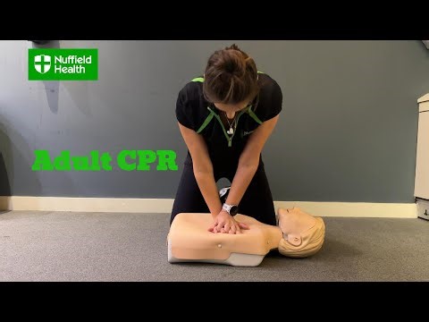 Adult CPR Demonstration and tutorial