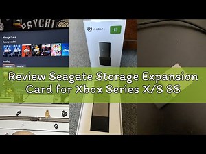 Review Seagate Storage Expansion Card for Xbox Series X/S SSD 4TB, NVMe expansion SDD for Xbox Serie