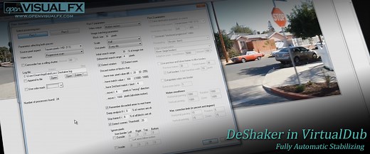 DeShaker in VirtualDub