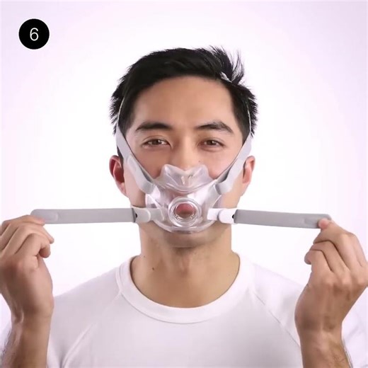 Fitting tips Full face CPAP mask ResMed AirFit™ F30
