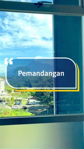 Salah satu alasan semangat berangkat pagi 💪🏻😬 INDAH BUKAN MAIN 😫🫵🏻