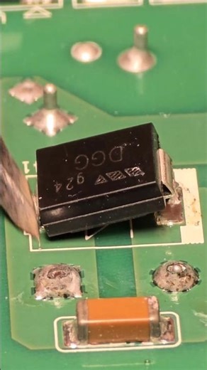 Power Diode Fix! Removing High-Mass Rectifiers with Low-Temp Solder (Iron Only!) ⚡