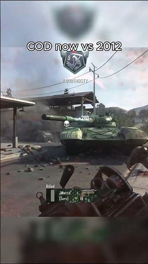 Call of Duty now vs 2012