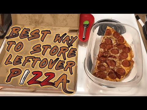 How to Store Leftover Pizza to Keep it FRESH