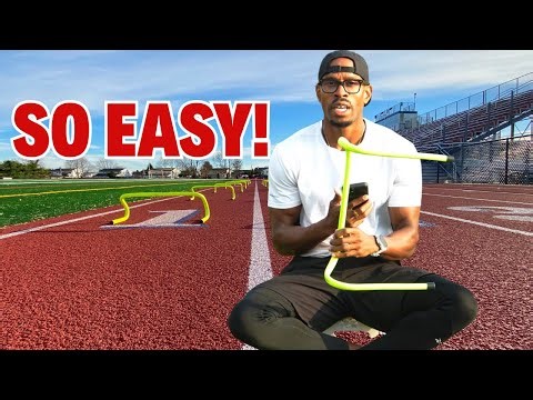 How Sprinters Use Mini Hurdles to Run Faster