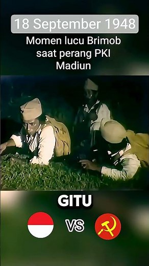 Kekonyolan Brimob di kala perang melawan PKI Madiun #shorts #pki