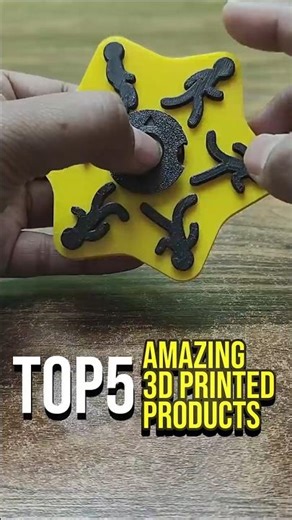 Top 5 Amazing 3D Printed Products #shorts #3dprinting