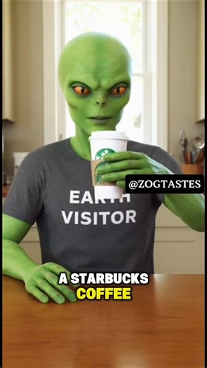 Starbucks according to an alien 💀