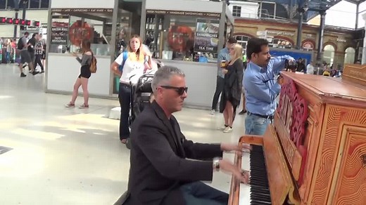 'Dr K Boogie Woogie' on YouTube. Boogie Woogie on the Brighton Station Piano. | Dr K Boogie Woogie