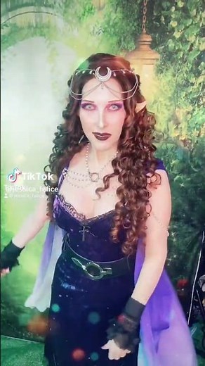 Epic High Fantasy Elf 🔥 #Cosplay Model #Fashion Style #Shorts Trend. Makeup Hair Outfit Movie Fan