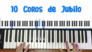 Aprende a Tocar en Piano 10 Coros de jubilo Bien Facil | Will Leyton - PianoRitmos