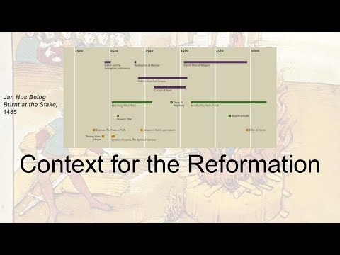 AP Euro Lecture #8 - Context for the Reformation