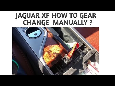 Jaguar XF gearshifter problem / How to gear change neutral position manually?