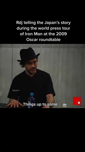 Robert Downey Jr. Shares Japan's Story at Oscar Roundtable