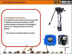 Urea Quality and Level Sensor (UQLS) Video | UQLS | Volvo Eicher BS IV Diesel Engine | ACE Cranes