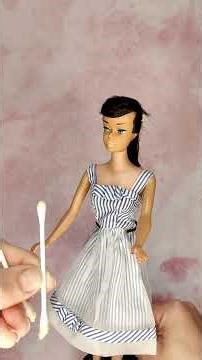 60-Year-Old Barbie Glow Up With One Simple Trick #barbie #doll #satisfying