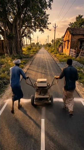 Construction of road in village by Artificial Intelligence #viral #ai