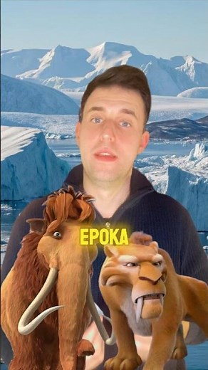 Epoka lodowcowa wyjaśniona w 36 sekund. #historia #edukacja #ciekawostki #faktautentyczny
