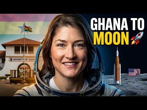 First Woman on the Moon 🚀 Christina Koch Inspires the World | From Ghana to Space 🌍