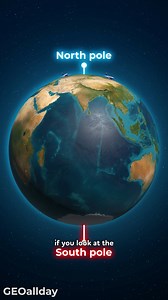 1.8M views · 29K reactions | Why Planes Fear the South Pole ✈️流 #flight #facts #northpole #southpole #travel #geography #maps #reelsfacebook | Geo All Day | Facebook