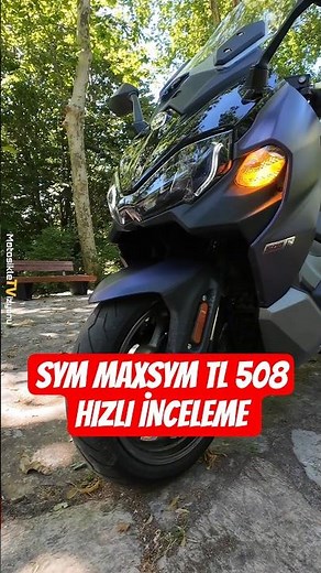 Sym Maxsym tl 508 Quick Review
