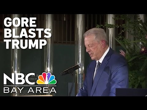 Gore takes aim at Trump administration during fiery SF climate conference speech