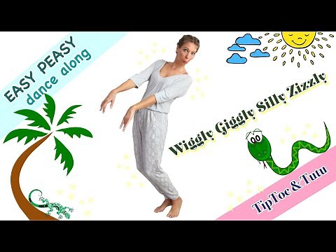 Wiggly Giggly Silly Zizzly ~ Dance of Zizzly the Snake | EASY PEASY Dance Along for Children