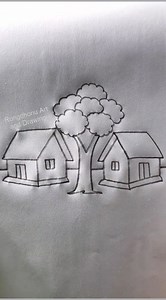 1M views · 8K reactions | Both house of tree #drawing #art #rongdhonuartanddrawing #reels #shorts | Rongdhonu Art and Drawing | Facebook