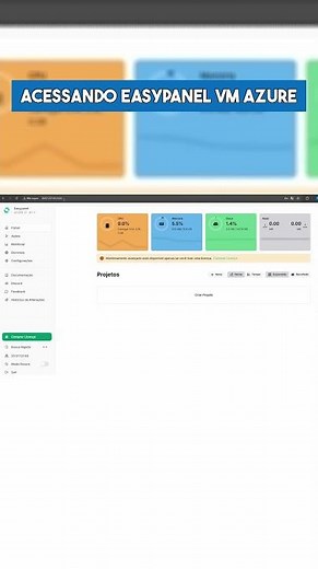 Acessando e Configurando Easypanel no Microsoft Azure - Tutorial N8N PostgreSQL Modo Fila